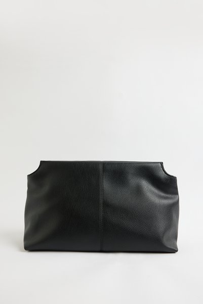 LUTVELIZADE Bag 2632 - Soft Formed Black Women's Bag