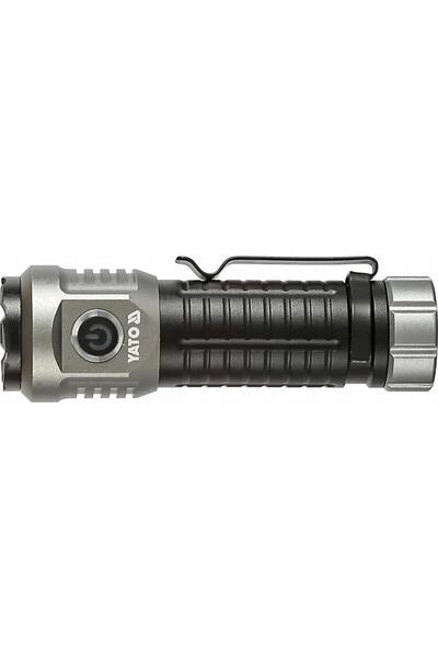 yato YT-085611 Επαναφορτιζόμενος Φακός, 20W, 2000lm, 7 Λειτουργίες, IPX4, 108...