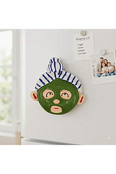 PALTO TASARIM Dekoratif Maskeli Ninja Figürlü Magnet – Ev Dekorasyon Magneti