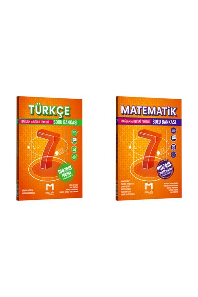 Mozaik Yayınları 7. Sınıf Türkçe ve Matematik Soru Bankası Seti 2027
