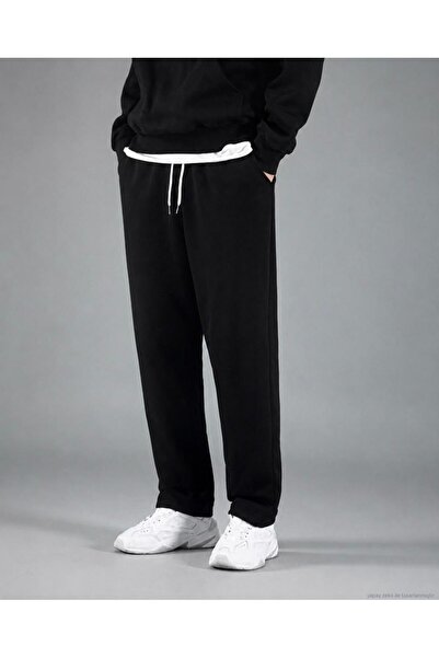 TREND EMMODA Men's Regular Comfortable Fit Two-Thread Non-Stretch Sweatpants