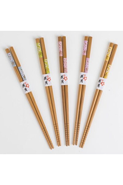 CATIANO Bete Chopsticks cu Modele - 5 perechi