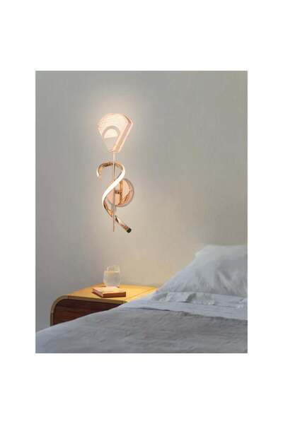 best power Gold Color Led Wall Light with Three Levels of Lighting for the Ha...