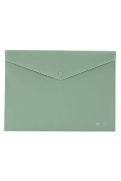 CATIANO Mapa A4 cu Capsa Soft Touch Kaki