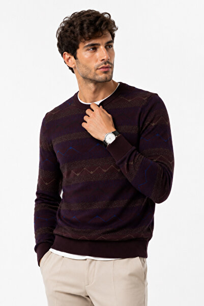 Pulltonic Pulover cu model pentru bărbați
