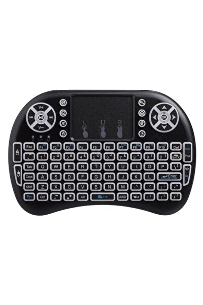 CATIANO Tastatură Mini Wireless cu Touchpad și LED pentru Dispozitive