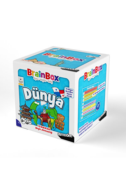 Asmodee BrainBox Dünya (YENİ Tasarım)