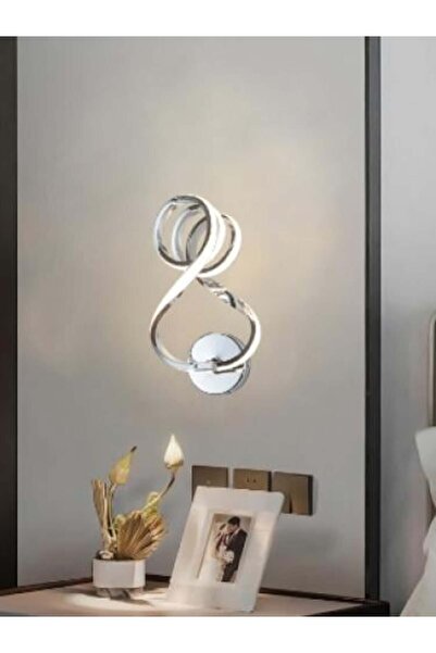 best power Led Wall Light Silver Color Three Lighting Modes for Hallway Corridor