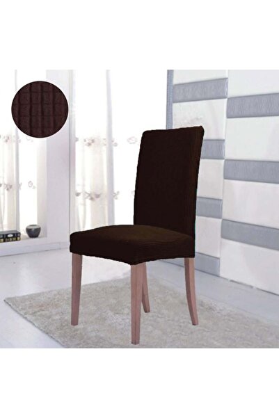 CATIANO Husa Decorativa pentru Scaun Elastica Mini Maro