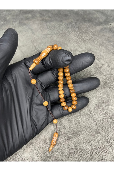 Mos Tespih Natural Skittle Prayer Beads with Bureaucrat Size System