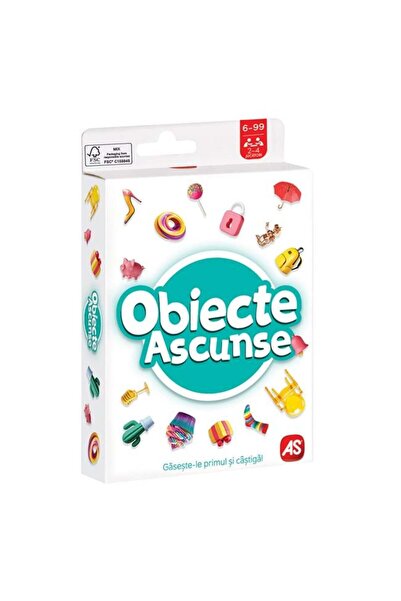 CATIANO Joc de Societate cu Carti ”Obiecte Ascunse” - AS