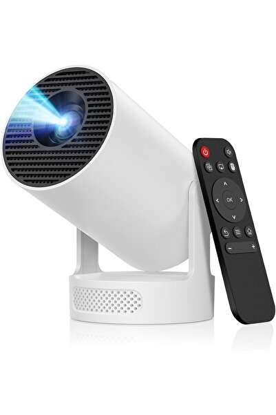 Viacare Mini Proiector Portabil Smart 4K, WiFi 6 și Bluetooth 5.4 — cu Aplica...