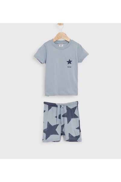 BABIES & More Plain Crew Neck Pajama Sets
