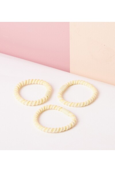 BABIES & More Plain Pack Of 3 Hair Ties