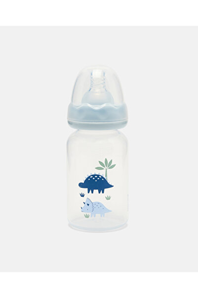 BABIES & More Printed Blue Feeding Bottle