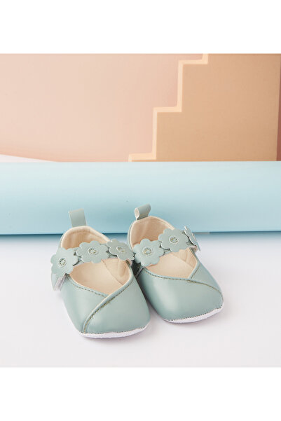 BABIES & More Plain Velcro Round Toe Mary Jane Shoe
