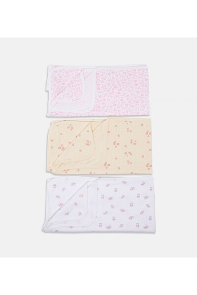 BABIES & More Printed Pack Of 3 Blankets