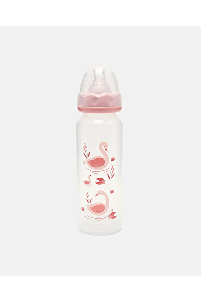 BABIES & More Printed Pink Feeding Bottle