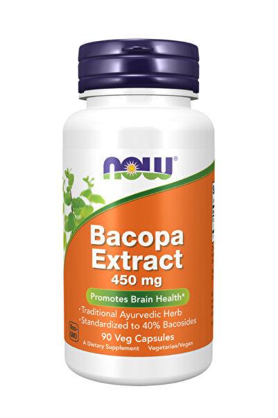 Bacopa Ekstresi 450 mg 90 Bitkisel Kapsül Zihin