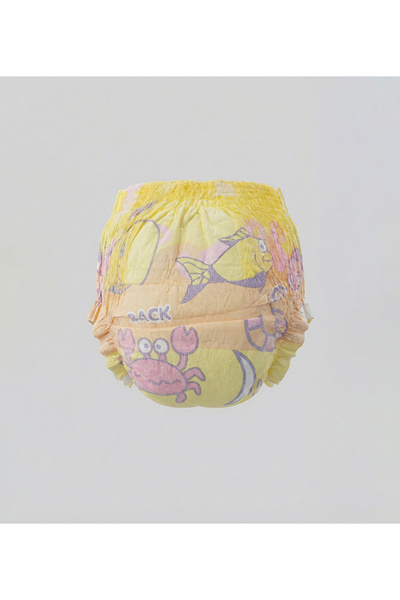 BABIES & More Printed Yellow Diaper