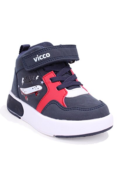 Vicco Pole 946B26K244 Lacivert Ortopedik Günlük Işıklı Erkek Çocuk Spor Bot