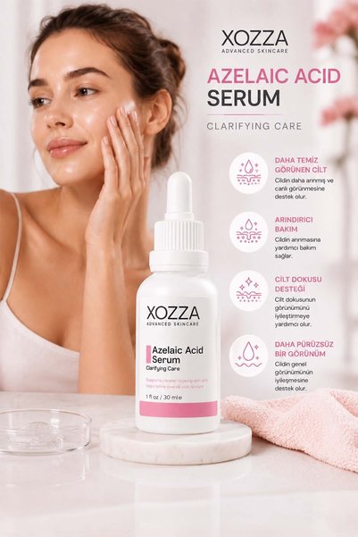 Xozza Azelaic Acid Serum 30ml - Azelaic Acid Serum Skin Tone Equalizing Smoothing Care Serum