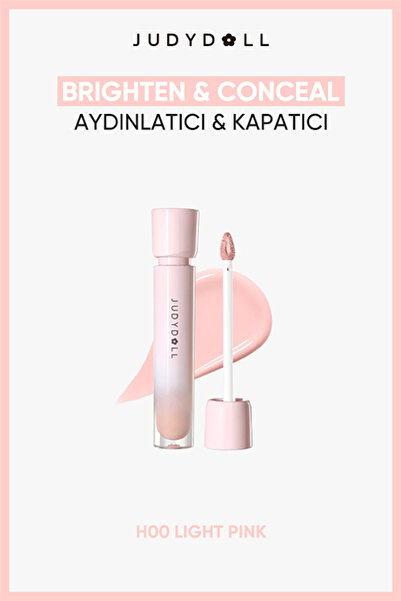 JUDYDOLL Brightening Concealer Liquid Aydınlatıcı Likit Kapatıcı H00 Light Pink