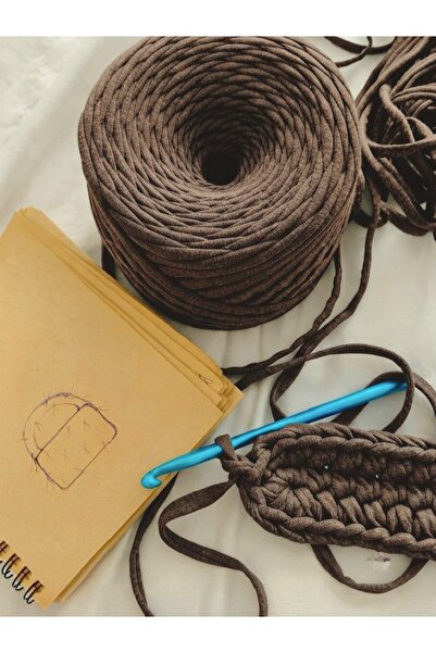UMRA collection Penye ip 300-400gr-Renk-acı kahve k3