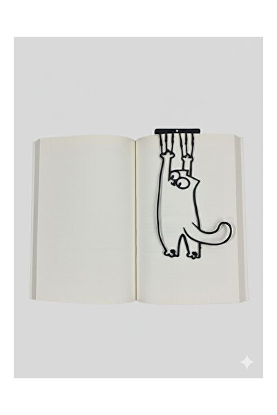 Generic Brand Tirmalayan Cute Cat Figure Bookmark