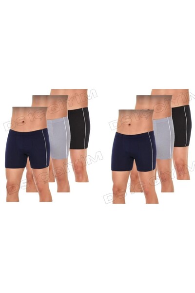 Yıldız Çamaşır 106, 107, 108, Men's Modal Underwear Black, Gray, Navy Blue, B...