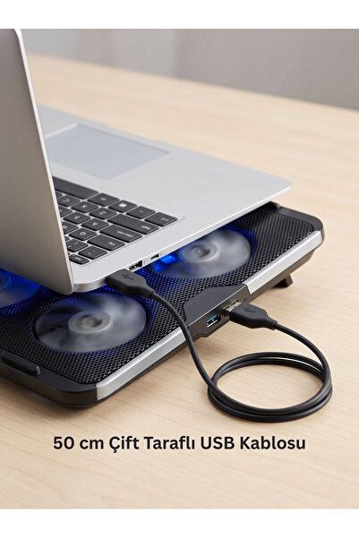 TEKMAKG USB 2.0 Type-A Erkek - Erkek Kablo 50cm