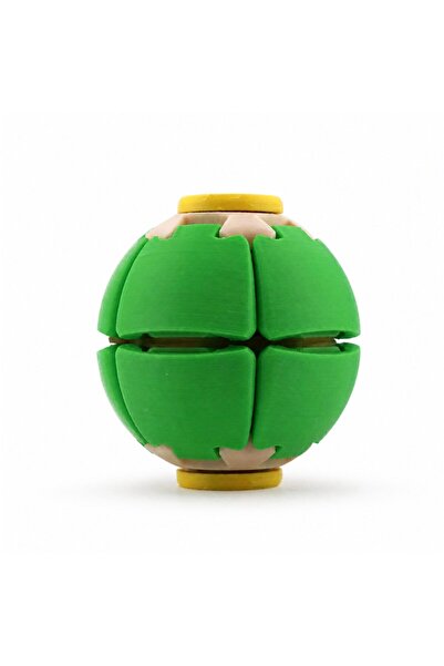 Danex Minge Senzorială Antistres Rotativă 3d, + 3 ani, Plastic, DANEX, Verde