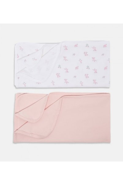 BABIES & More Printed Pack Of 2 Blankets