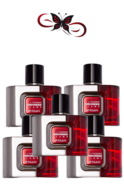 Faan 5 Pieces L'Homme Highness Flame Perfume 100 ML