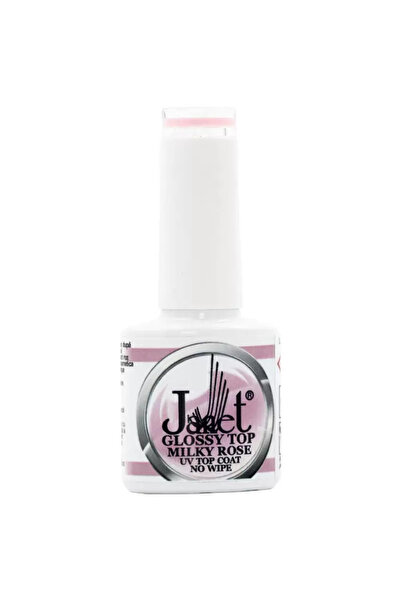 Janet Hand&Nails Top Coat UV Lucios Milky Rose 7 ml