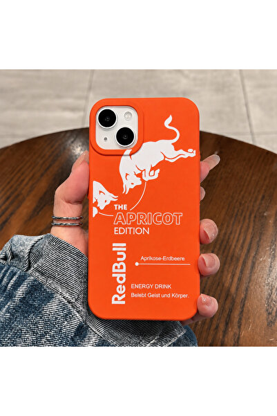 MustCase iPhone 13 / 14 / 15 Uyumlu Red Bull Apricot Edition Telefon Kılıfı –...