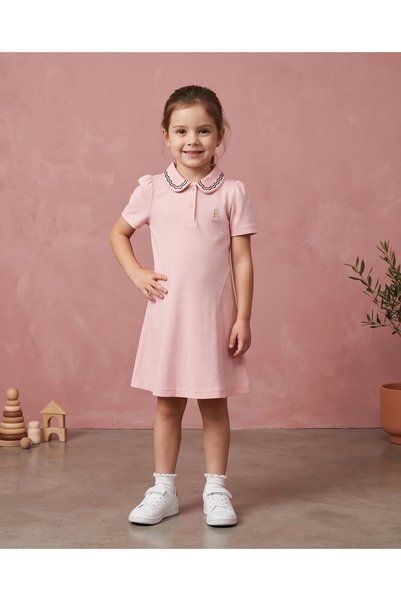 BABIES & More Plain Peter Pan Collar Dress