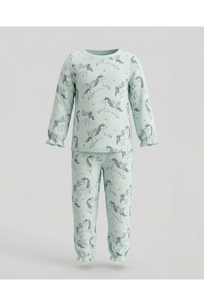 BABIES & More Printed Crew Neck Pajama Sets