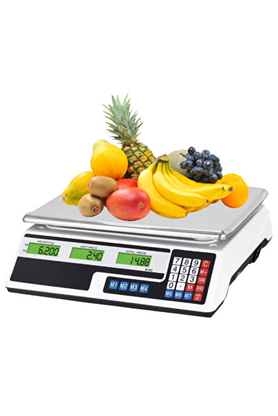 Otto Werstil Professional Electronic Commercial Scale | 40 Kg Capacity | Dual...
