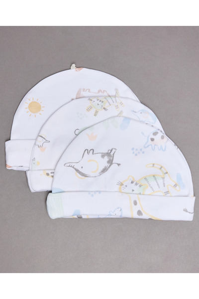 BABIES & More Printed Pack Of 3 Caps