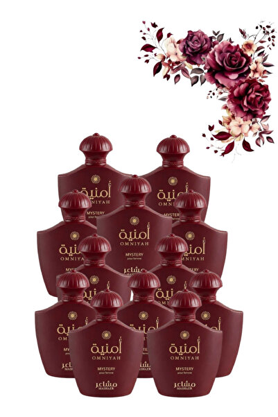 MASHAER 12 Pieces Omniyah Mystery Perfume 100 ML