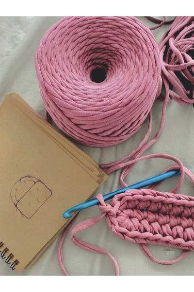 UMRA collection Penye ip 300-400gr Renk-Pembe ton