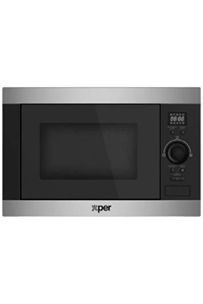 X PER ميكروويف مدمج من XPER - سعة 25 لتر - 900 واط - مع شواية - أسود