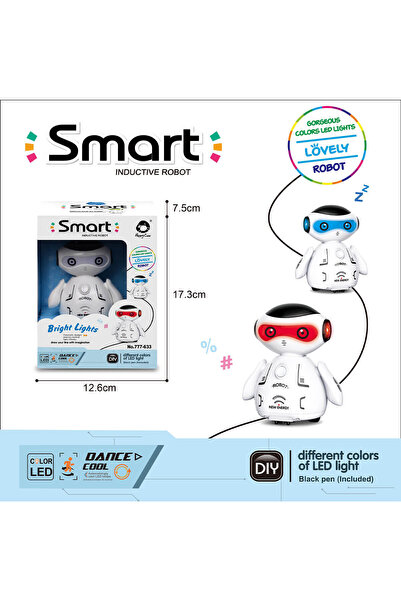 NO BRAND Robot interactiv Smart pentru copii, cu marker