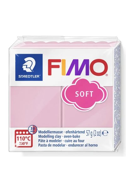 FIMO Soft Polimer Kil 57 g Strawberry Cream T21