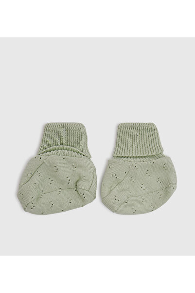 BABIES & More Textured Green Booties