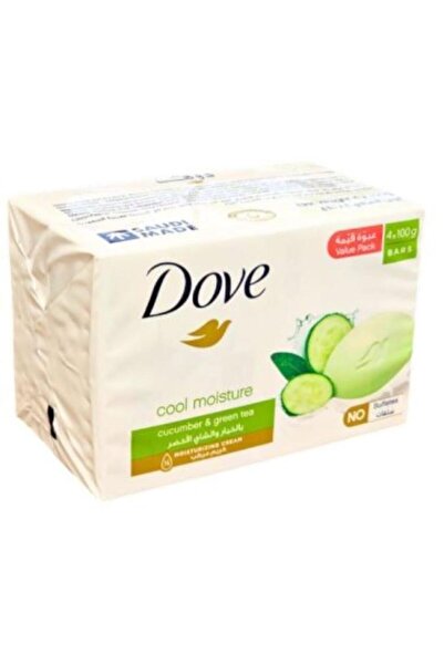 Dove Dove Moisturizing Cool Cucumber & Green Tea Soap - 4X100G