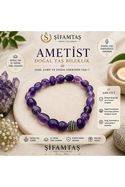 Ametist Tımbıl Bileklik