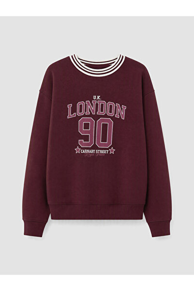 LC Waikiki Sparkling Choices London Printed Girls' Sweatshirt from Shining Store