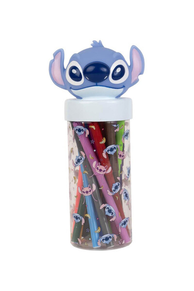 Stitch Borcan cu carioci Stitch, 18 culori